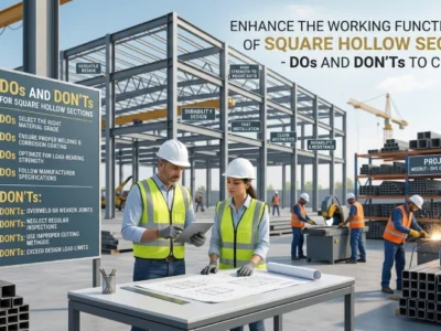 Enhance the Working Functionality of Square Hollow Sections- Dos and Don’ts to Consider