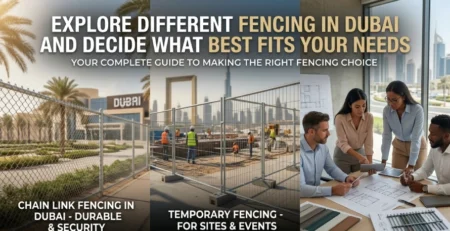 Explore Different Fencing in Dubai and Decide What Best Fits Your Needs