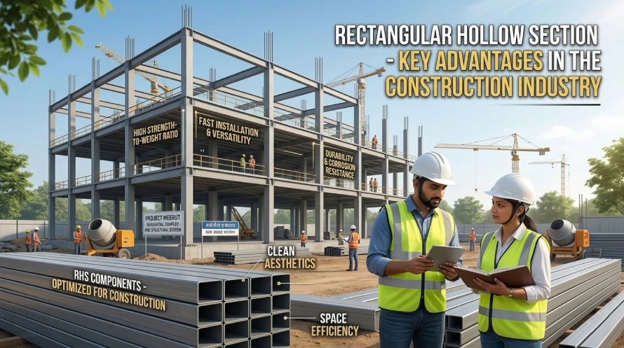 Rectangular Hollow Section- Check the Key Advantages in the Construction Industry