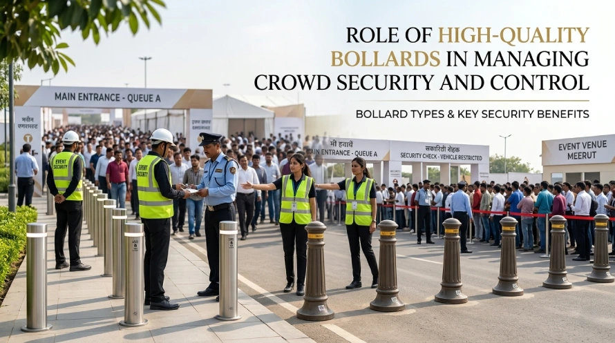 Role of High-Quality Bollards in Managing Crowd Security and Control