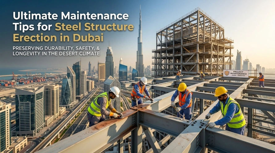 Ultimate Maintenance Tips for Steel Structure Erection in Dubai