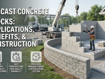 What are Precast Concrete Blocks – Applications, Benefits, and Construction