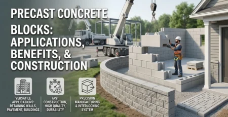 What are Precast Concrete Blocks – Applications, Benefits, and Construction