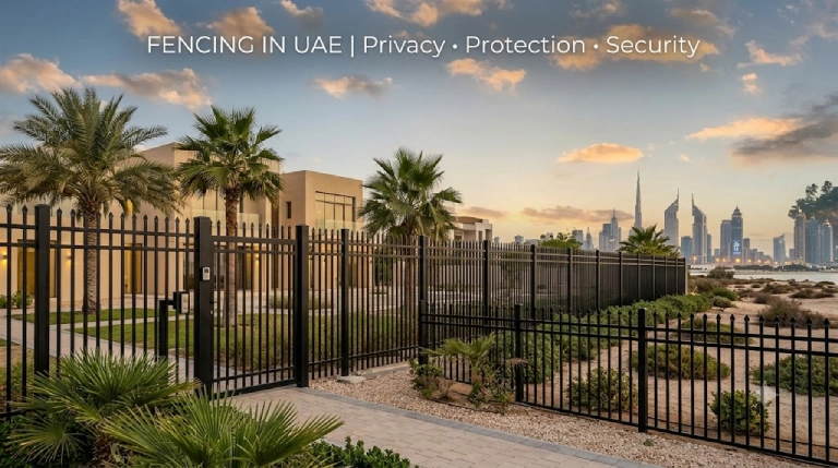 Fencing in UAE for Privacy, Protection, and Preventing Unauthorized Entry