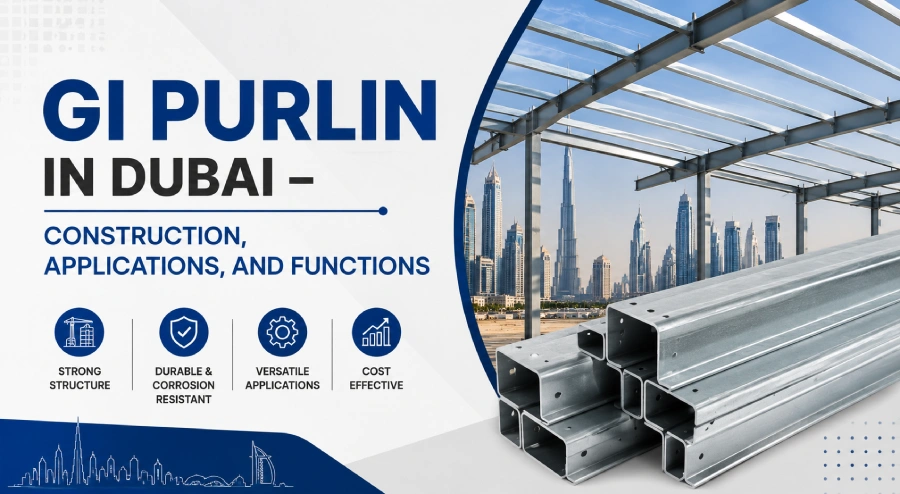 GI Purlin in Dubai – Construction, Applications, and Functions