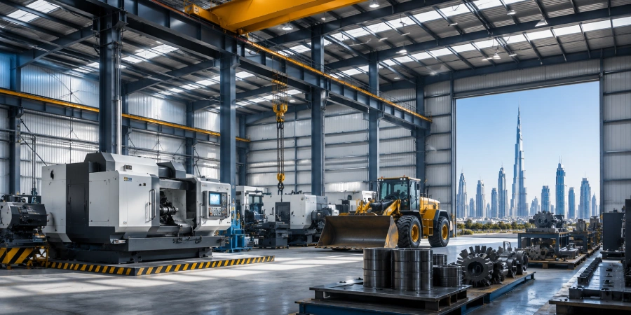 Customizing Your Industrial Steel Building in Dubai for Heavy Machinery Integration
