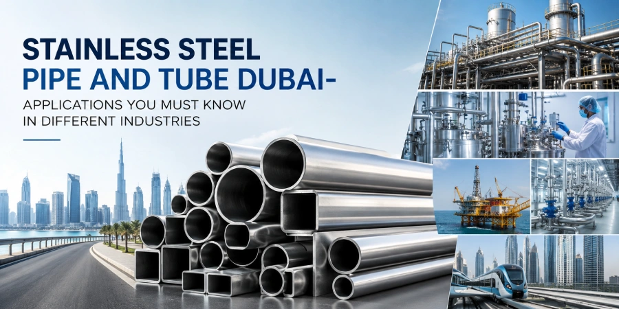 Stainless Steel Pipe and Tube Dubai- Applications You Must Know in Different Industries