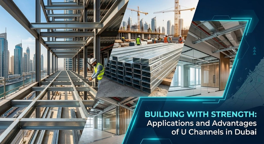 Building with Strength: Applications and Advantages of U Channels in Dubai
