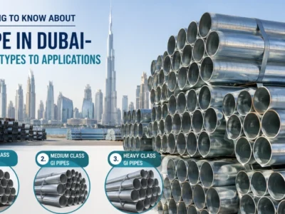 Everything To Know About GI Pipe in Dubai- From Its Types to Applications