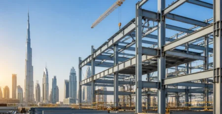 Steel Construction in Dubai- A Complete Guide for Modern Steel Building Structure