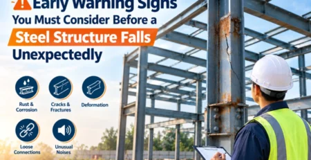 Early Warning Signs You Must Consider Before a Steel Structure Falls Unexpectedly