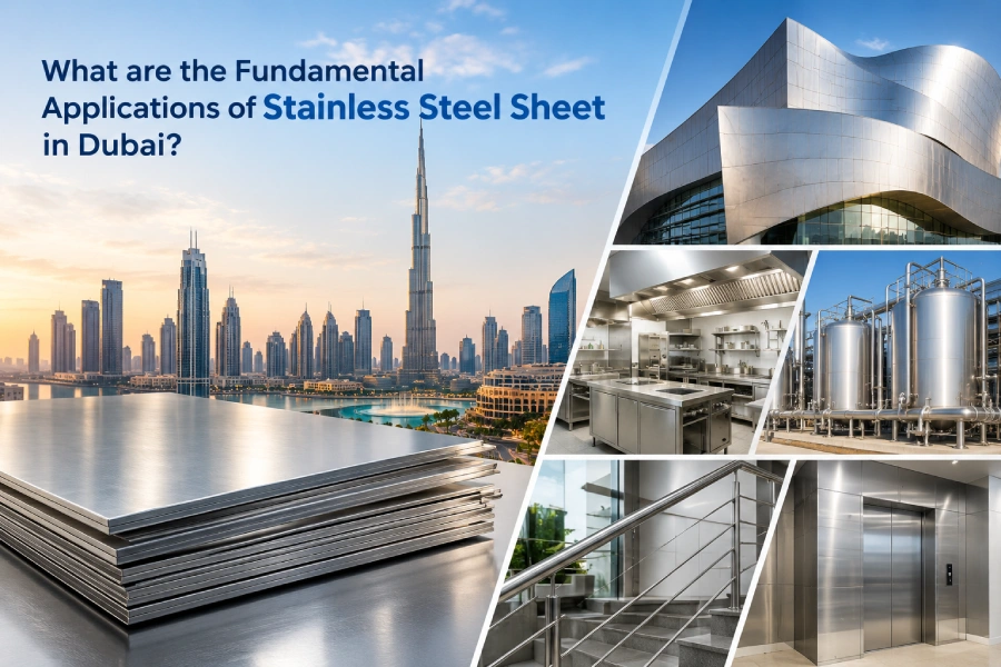 What are the Fundamental Applications of Stainless Steel Sheet in Dubai?