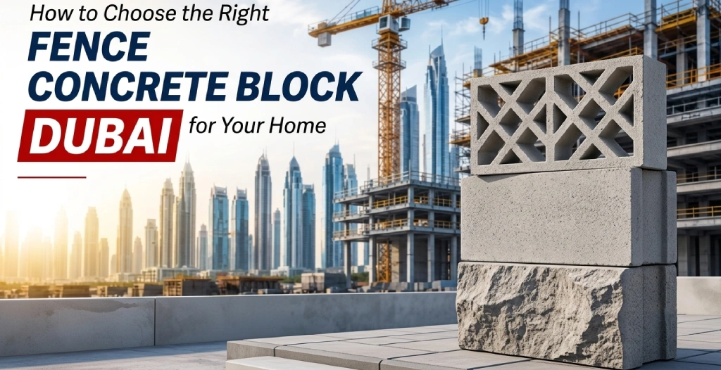 How to Choose the Right Fence Concrete Block in Dubai for Your Home_